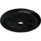 Ekena Millwork Winsor Ceiling Medallion (Fits Canopies up to 4"), 27 1/2"OD x 4"ID x 1 1/2"P, Black Pearl CM27WIBPS - alternate 2